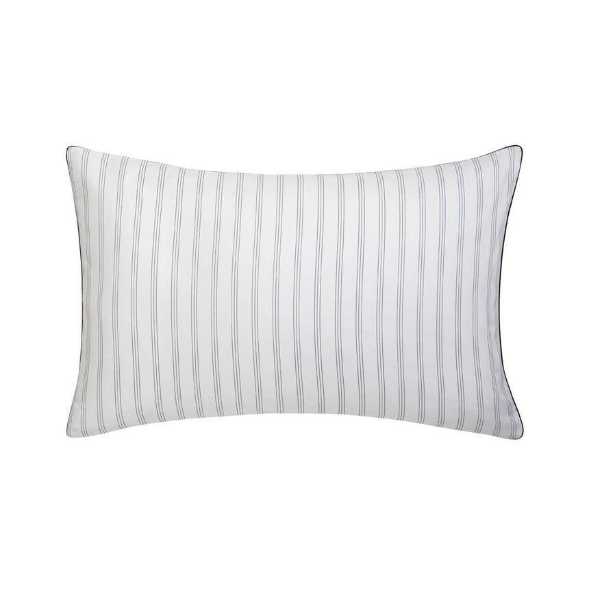 Pillowcase Savile row Beige 40X80 100% cotton, , hi-res image number 1
