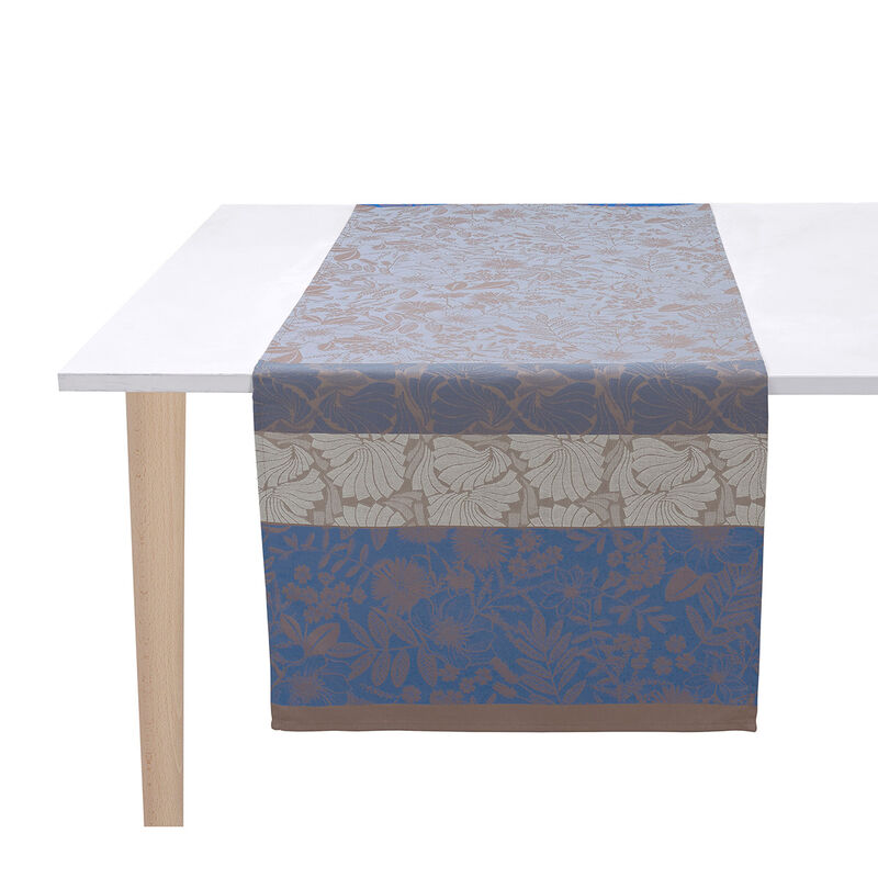 Runner Cottage Blue 50x150 100% cotton, , hi-res