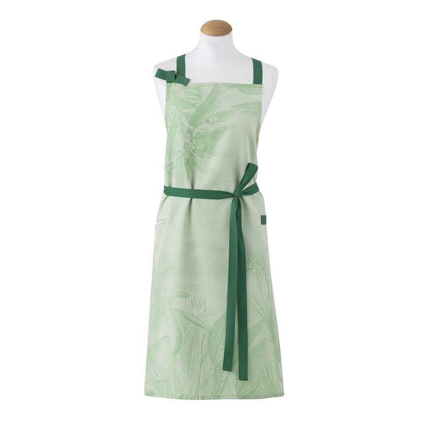 Apron Sinhar&acirc;ja Green 90x90 100% cotton, , hi-res image number 0