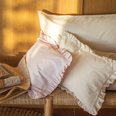 Ruffle Shams Eclat Cotton