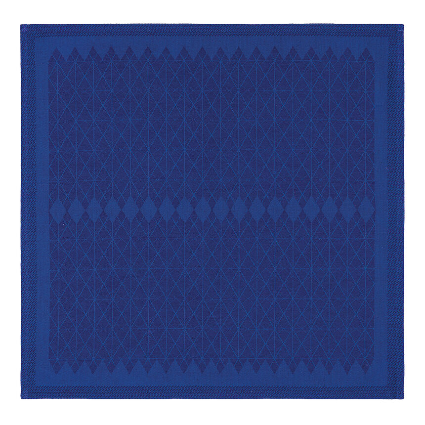 Napkin Club Deep Blue 50x50 89% cotton / 11% linen, , hi-res image number 0