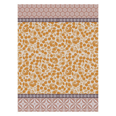 Tea towel Cerises Orange 60x80 100% cotton