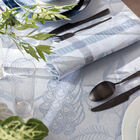 Napkin À l'orangerie Blue 55x55 100% linen, , hi-res image number 0