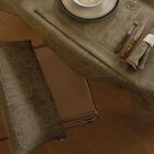 Cushion cover H&ocirc;tel particulier Green 50x50 100% linen, , hi-res image number 0
