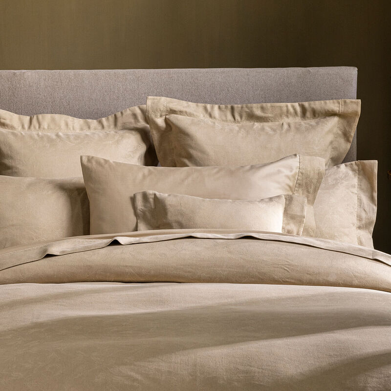 Shams Arabesque Beige 30X41 50% cotton - 50 % linen, , hi-res image number 1