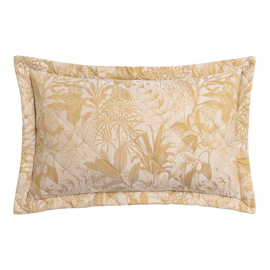 Quilted pillowcase Bois Dormant Beige 50X75 100% cotton, , hi-res image number 2