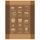 Tea towel Barista Brown 60x80 100% cotton, , hi-res image number 0