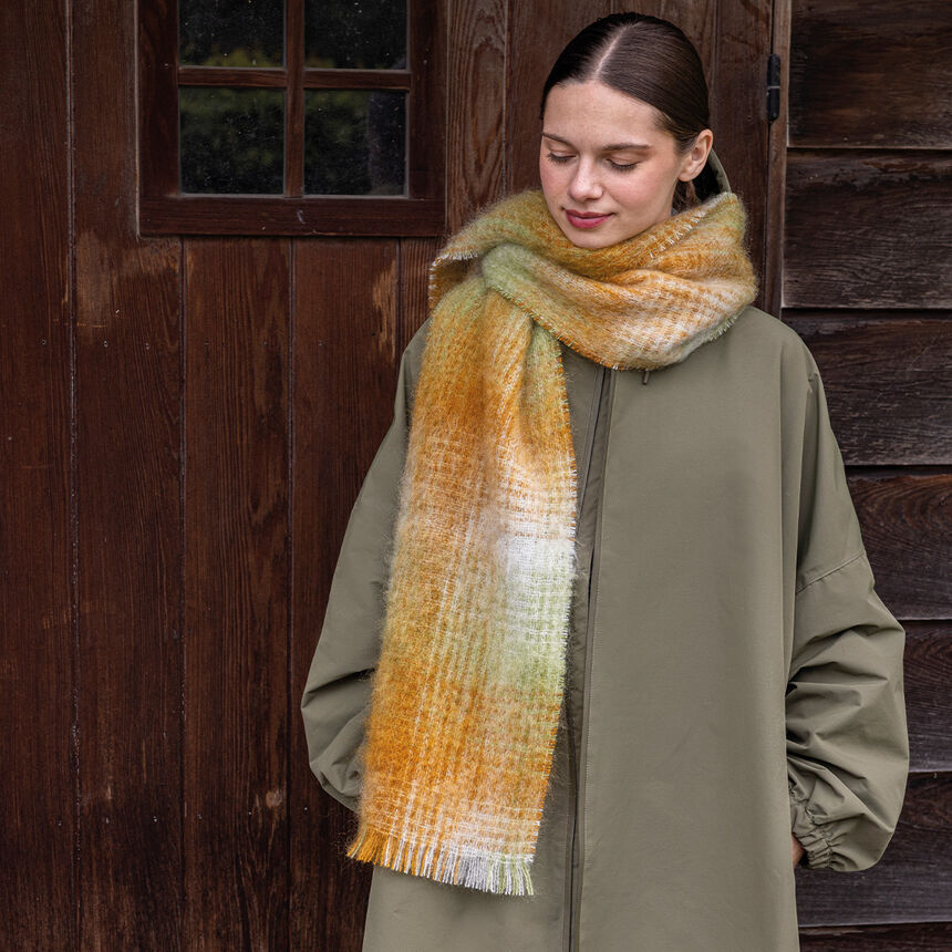Scarf H&ocirc;tel particulier 26x180 100% mohair, , hi-res image number 0