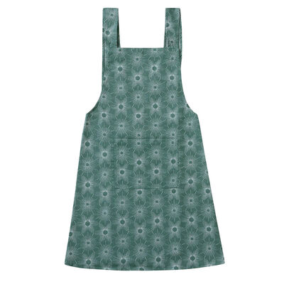 Apron Sous les &eacute;toiles Green 80x130 100% cotton
