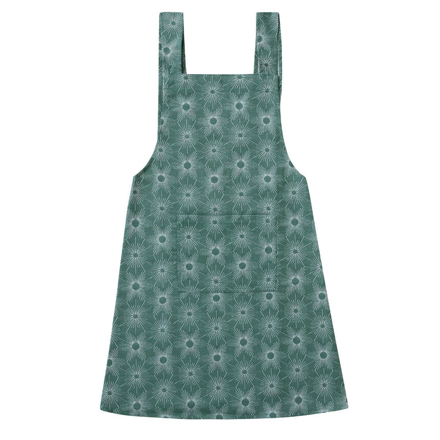 Apron Sous les &eacute;toiles Green 80x130 100% cotton, , hi-res image number 0