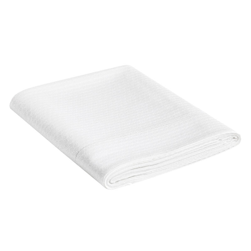 Flat sheet Portofino Withe 290X300 100% cotton, , hi-res