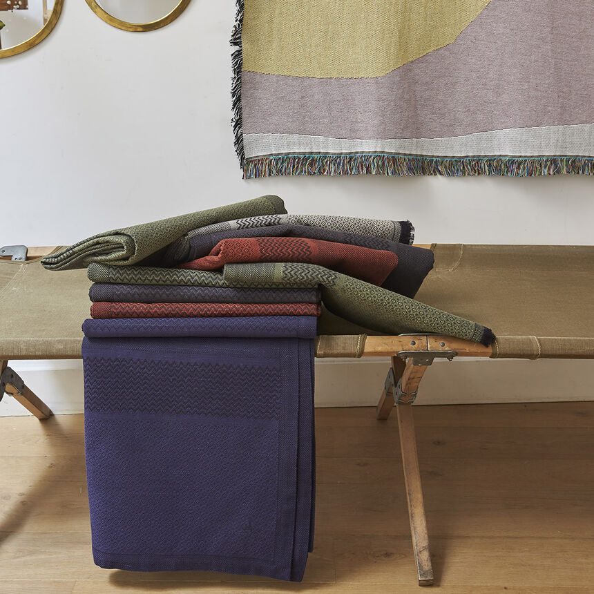 Nomad Slow Life Goji 110x180 89% cotton / 11% linen, , hi-res image number 1