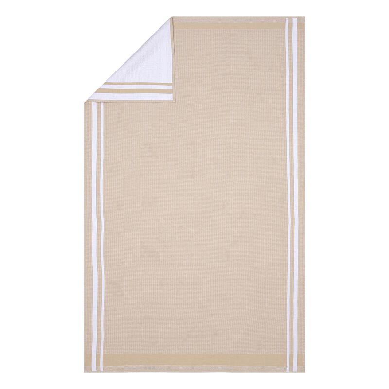 Hand towel Duetto Camel 50x100 100% cotton, , hi-res image number 1
