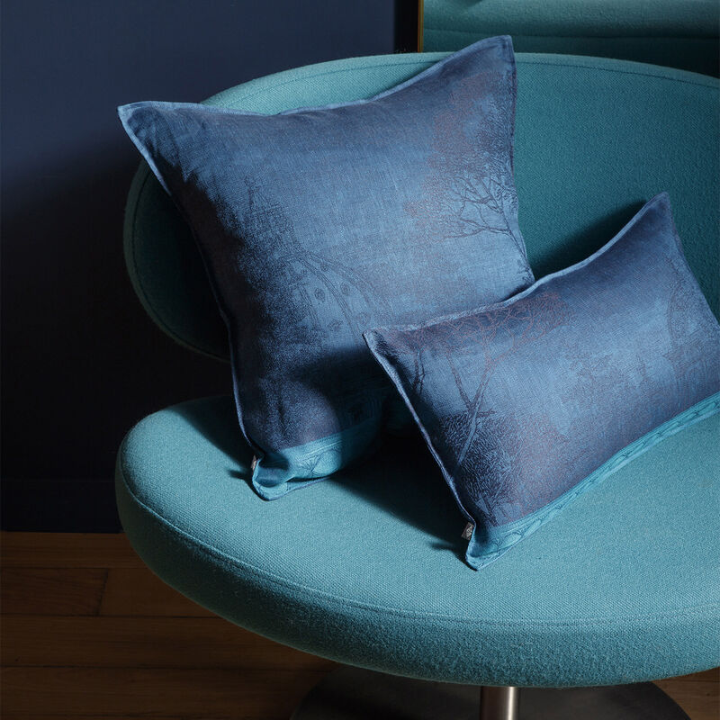 Cushion cover Symphonie Baroque Dusk 48x27 100% linen, , hi-res image number 0