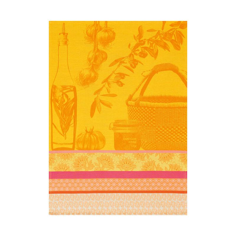 Tea towel Saveurs de Provence Lemon 60x80 100% cotton, , hi-res image number 0