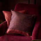 Cushion cover Symphonie Baroque Maroon 48x27 100% linen, , hi-res image number 0