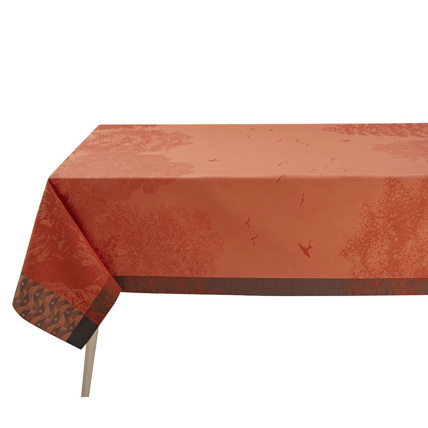 Tablecloth For&ecirc;t enchant&eacute;e Orange 175x175 100% cotton, , hi-res image number 4