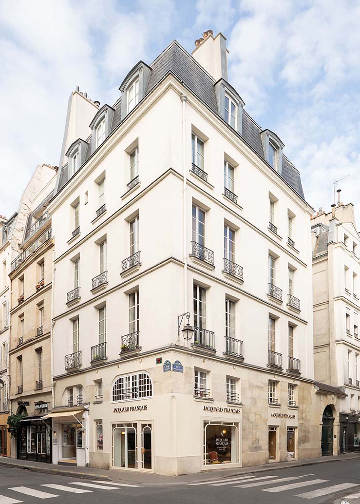 Façade of the rue Bonaparte flagship
