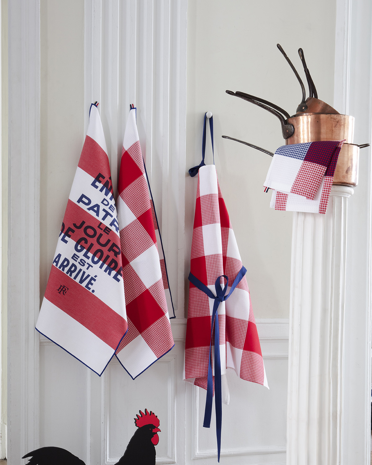 Tea towels from the Élysée collection