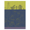 Tea towel Moutarde en fleurs Cotton, , swatch