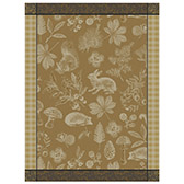 Tea towel Dans les bois Tableau Cotton, , swatch