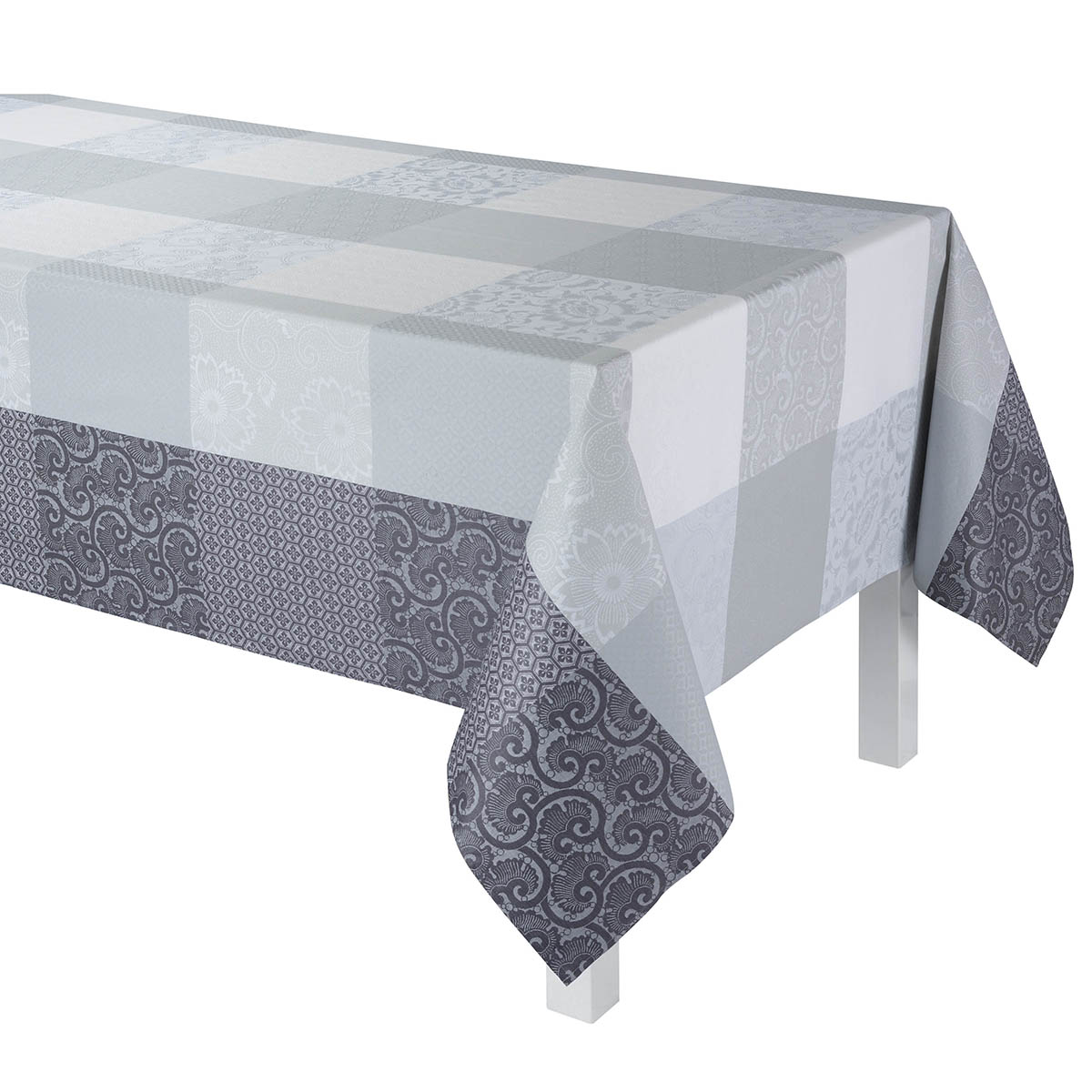 Coated tablecloth Fleurs de Kyoto Cotton, , swatch