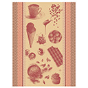 Tea towel Chocolats - Recettes Cotton, , swatch