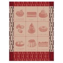 Tea towel Pâtisseries Françaises Cotton, , swatch