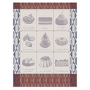 Tea towel Pâtisseries Françaises Cotton, , swatch