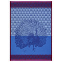 Tea towel Planche animalière Paon Cotton, , swatch