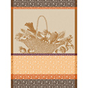 Tea towel Potager d'hiver Cotton, , swatch