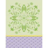 Tea towel Porte bonheur Cotton, , swatch