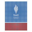 Tea towel Equipe de France Cotton, , swatch