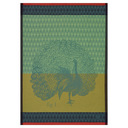 Tea towel Planche animalière Paon Cotton, , swatch